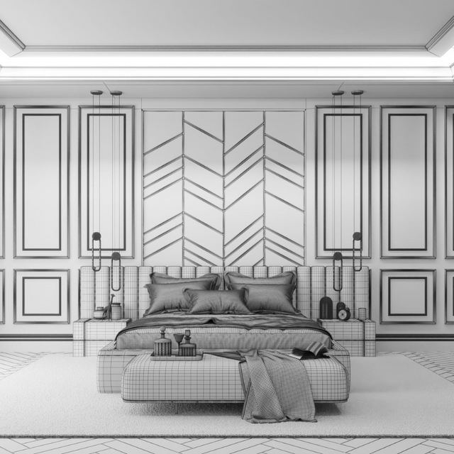 Archmodels Vol. 284 - Bedroom Furniture