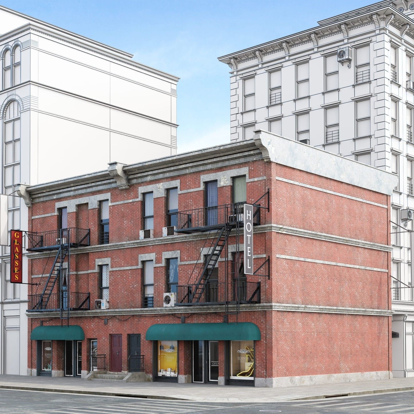 Archmodels vol. 215 - New York Style Buildings