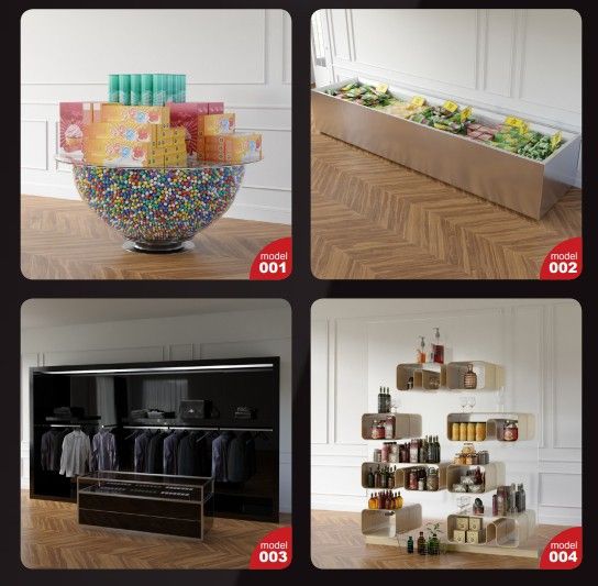 Archmodels Vol. 216 - Store Fixtures