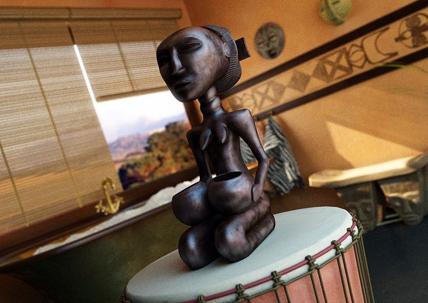 Archmodels vol. 32 - African Decorations