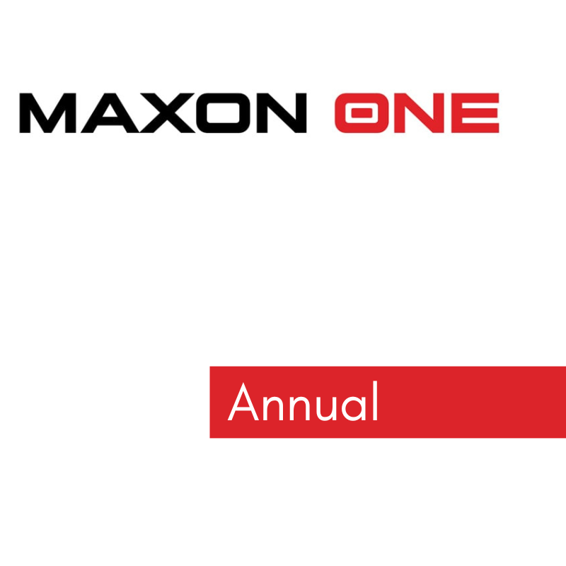 Maxon One - Annual